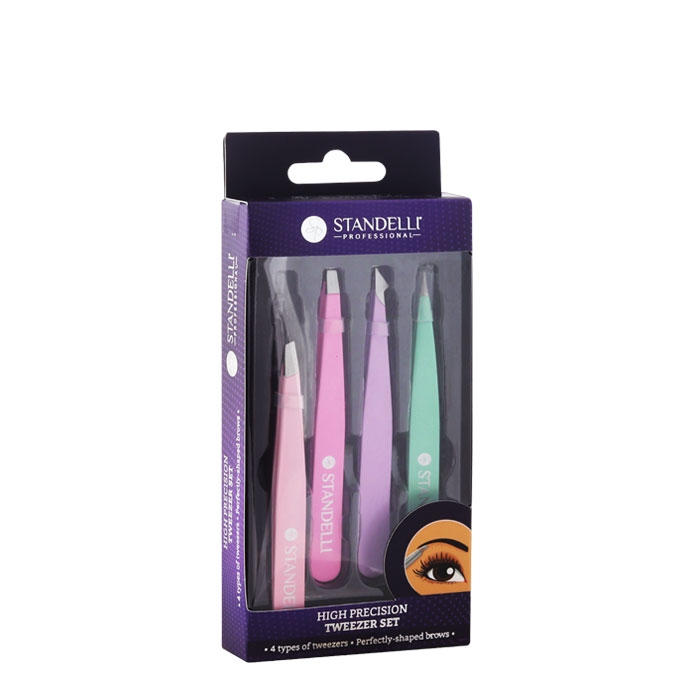 СТАНДЕЛИ КОМПЛЕКТ 4 ПИНСЕТИ С ВИСОКА ПРЕЦИЗНОСТ модел 0780643 / STANDELLI HIGH PRECISION TWEEZER SET