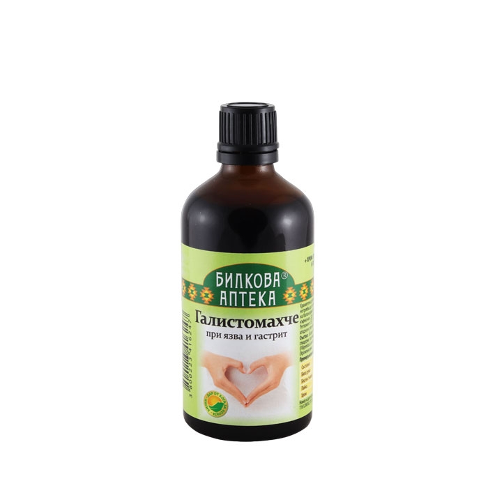 БИЛКОВА АПТЕКА ТИНКТУРА ГАЛИСТОМАХЧЕ + ХРОМ 100 мл / BILKOVA APTEKA ALTHAEA OFFICINALIS, FILIPENDULA ULMARIA, MATRICARIA CHAMOMILLA + CHROMIUM TINCTURE