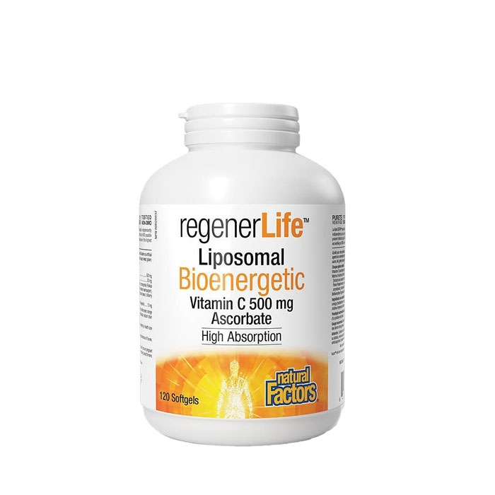 ЛИПОЗОМЕН ВИТАМИН C с висока степен на усвояване капсули 120 броя / NATURAL FACTORS LIPOSOMAL VITAMIN C