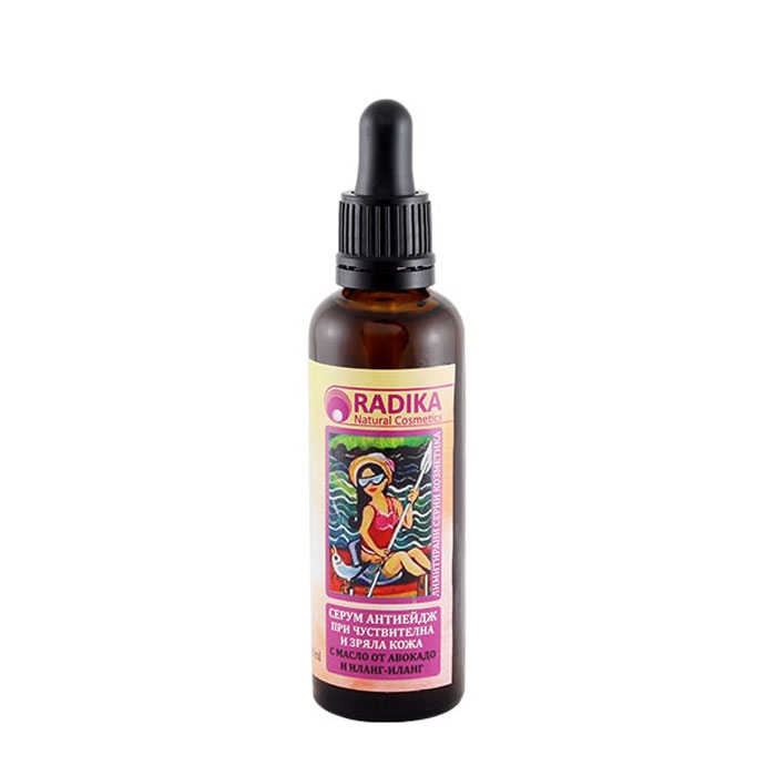 РАДИКА СЕРУМ АНТИ-ЕЙДЖ ПРИ ЧУВСТВИТЕЛНА И ЗРЯЛА КОЖА 50 мл / BIOHERBA RADIKA ANTI-AGE SERUM FOR SENSITIVE AND MATURE SKIN