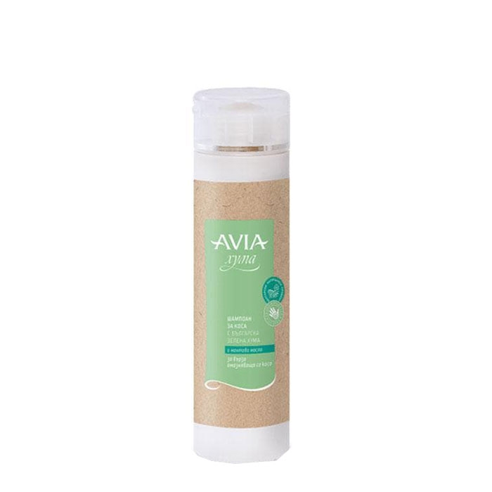 ШАМПОАН СЪС ЗЕЛЕНА ХУМА 250 мл. / AVIA SHAMPOO WITH GREEN CLAY