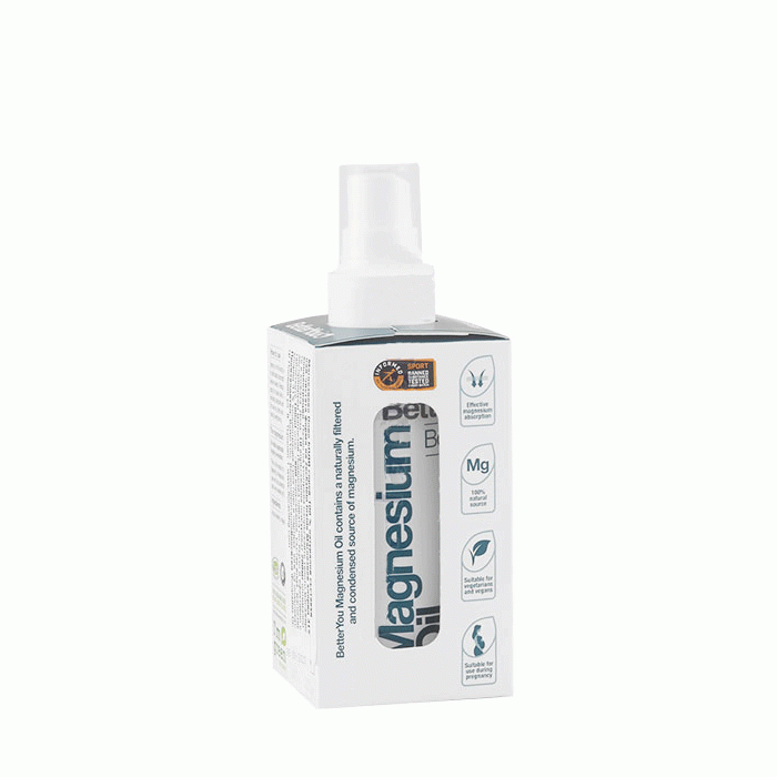 МАГНЕЗИЕВО ОЛИО БОДИ СПРЕЙ 100 мл / BETTER YOU TRANSDERMAL MAGNESIUM OIL ORIGINAL