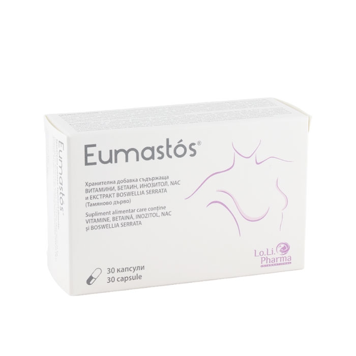 ЕУМАСТОС гел за гърди саше 30 броя / LO.LI.PHARMA INTERNA EUMASTOS