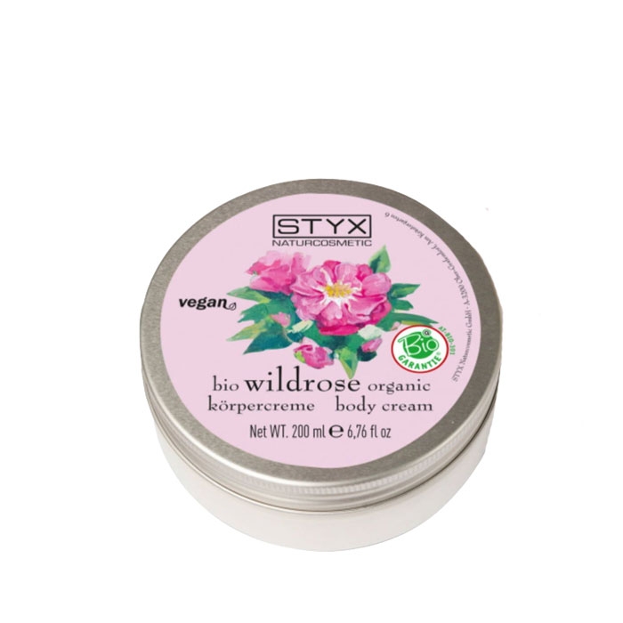 БИО ОРГАНИЧЕН КРЕМ ЗА ТЯЛО С ДИВА РОЗА 200 мл / STYX BIO ORGANIC WILDROSE BODY CREAM