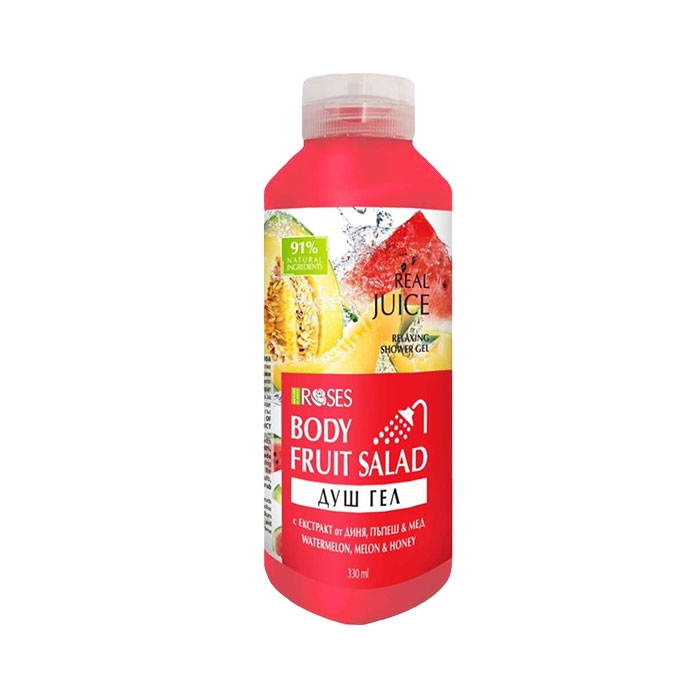 АГИВА ХИДРАТИРАЩ ДУШ ГЕЛ ДИНЯ, ПЪПЕШ И МЕД 330 мл / AGIVA MOISTURIZING SHOWER GEL WATERMELON, PUMP AND HONEY