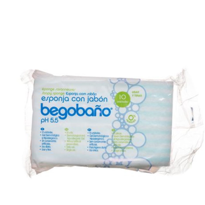 БЕГОБАНО САПУНЕНА ГЪБА 10 броя / JALSOSA BEGOBANO BATH SPONGE