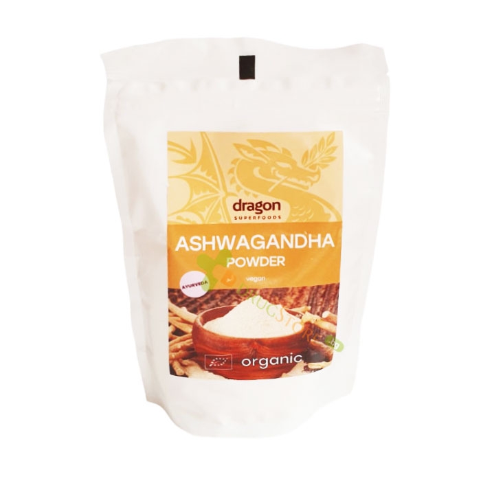 БИО АШВАГАНДА НА ПРАХ 200 г / DRAGON SUPERFOODS BIO ASHWAGANDHA POWDER