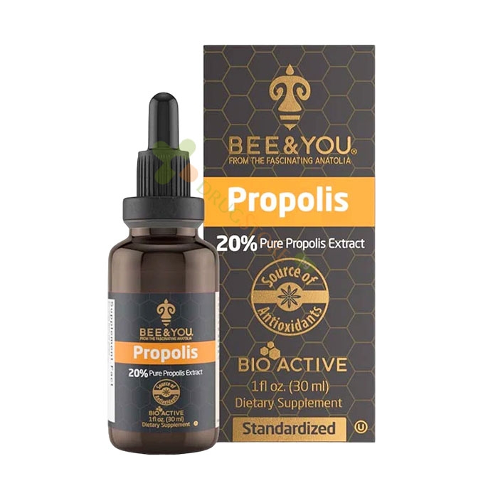 ЕКСТРАКТ ОТ ПРОПОЛИС 20% 30 мл / BEE &amp; YOU PROPOLIS EXTRACT 20%