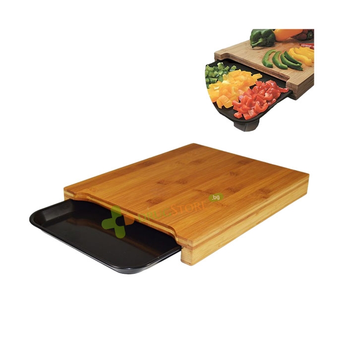 JOCCA ДЪСКА ЗА РЯЗАНЕ С ВГРАДЕНА ТАВИЧКА / JOCCA CHOPPING BOARD WITH TABLE