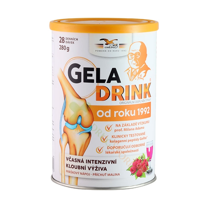 ГЕЛАДРИНК МАЛИНА прах 280 г / ORLING GELADRINK RASPBERRY
