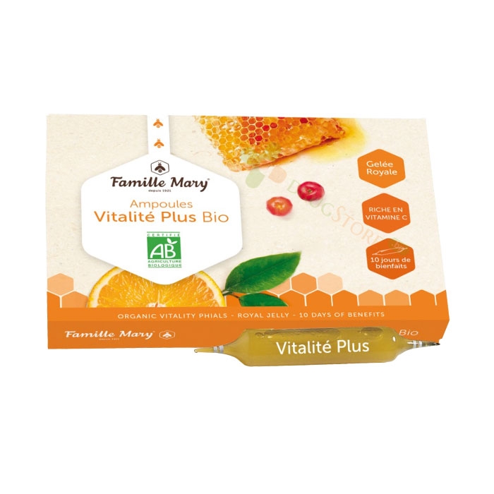 ВИТАЛИТИ ПЛЮС БИО ампули за пиене 10 броя / FAMILLE MARY VITALITY PLUS BIO ampoules