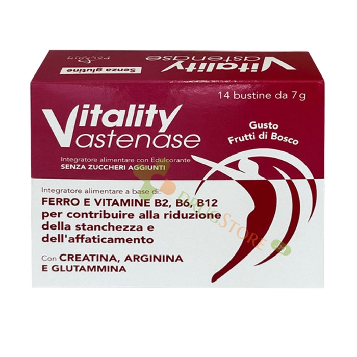 ВИТАЛИТИ ЕНЕРГИЯ И ТОНУС с вкус на горски плод саше 14 броя / PALADIN PHARMA VITALITY ASTENASE berry flavour