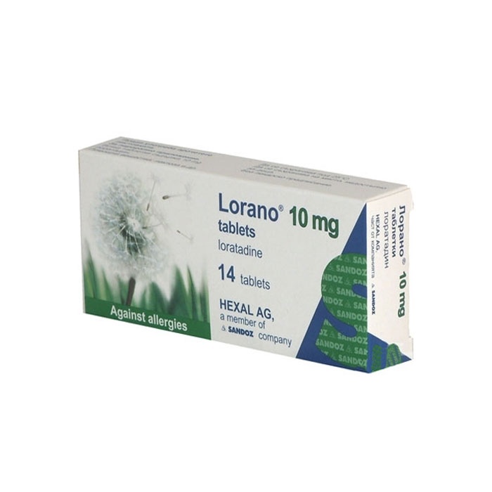 ЛОРАНО АКУТ таблетки 10 мг. 14 броя / LORANO AKUT tablets 10 mg. x 14