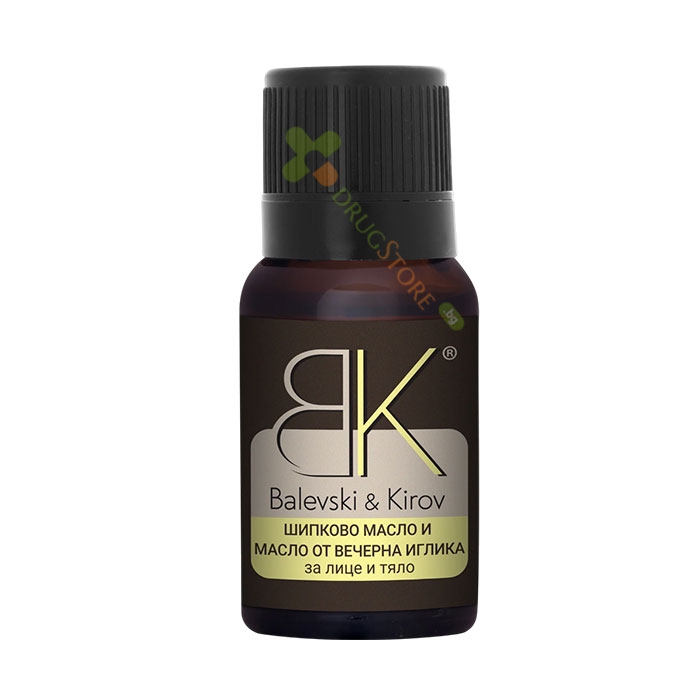 ШИПКОВО МАСЛО С МАСЛО ОТ ВЕЧЕРНА ИГЛИКА БИО БАЛЕВСКИ И КИРОВ 30 мл / BALEVSKI &amp; KIROV ROSE HIP OIL WITH EVENING PRIMROSE OIL BIO