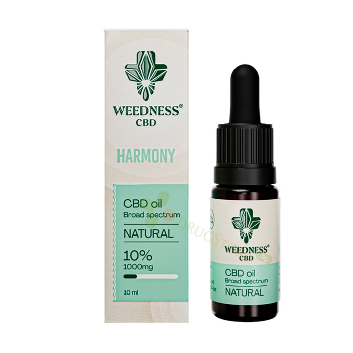 НАТУРАЛНО МАСЛО ХАРМОНИЯ 10% CBD 10 мл / WEEDNESS CBD NATURAL CBD OIL HARMONY 10% CBD