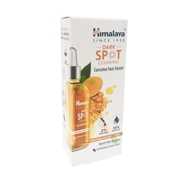 ХИМАЛАЯ ДАРК СПОТ СЕРУМ ЗА ЛИЦЕ С ЕКСТРАКТ ОТ КУРКУМА 30 мл / HIMALAYA DARK SPOT CURCUMA FACE SERUM