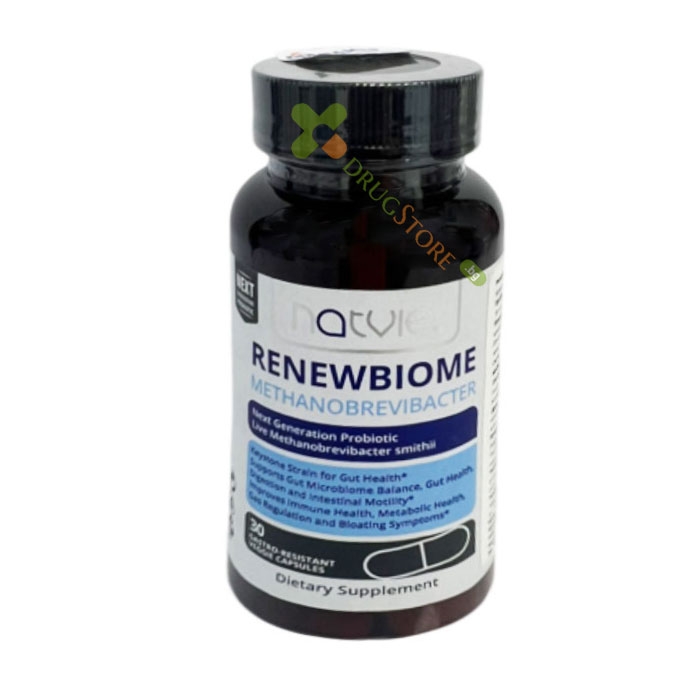 РЕНЮБИОМ МЕТАНОБРЕВИБАКТЕР капсули 30 броя / NATVIE HEALTHCARE RENEWBIOME METHANOBREVIBACTER