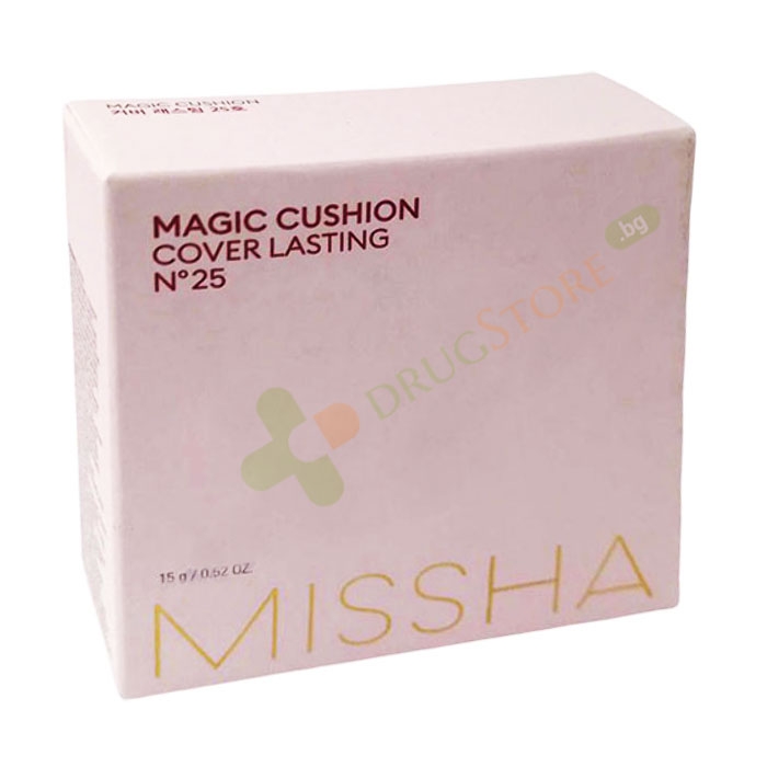 МИША MAGIC CUSHION COVER LASTING ФОН ДЬО ТЕН №25 15 г / MISSHA MAGIC CUSHION COVER LASTING №25