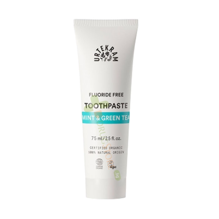 БИО ПАСТА ЗА ЗЪБИ СЪС ЗЕЛЕН ЧАЙ И МЕНТА 75 мл / NANGA BIO TOOTHPASTE MINT &amp; GREEN TEA