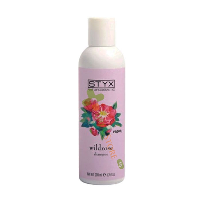 ШАМПОАН С ДИВА РОЗА 200 мл / STYX WILDROSE SHAMPOO