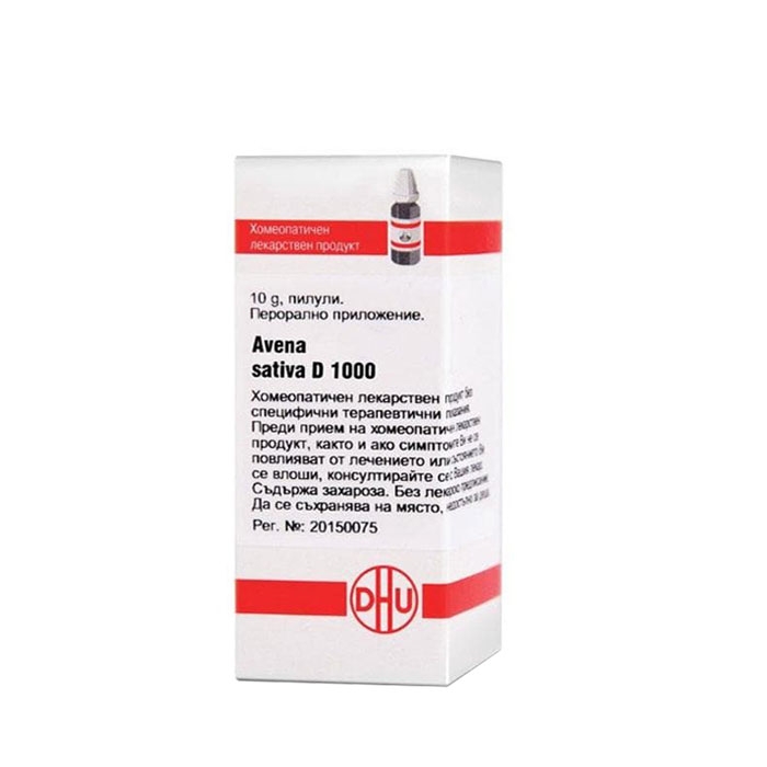 АВЕНА САТИВА D1000 пилули 10 гр. / DHU-ARZNEIMITTEL AVENA SATIVA D1000