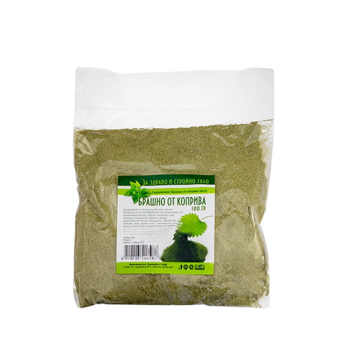 БИОХЕРБА БРАШНО ОТ КОПРИВА 100 гр. / BIOHERBA NETTLE