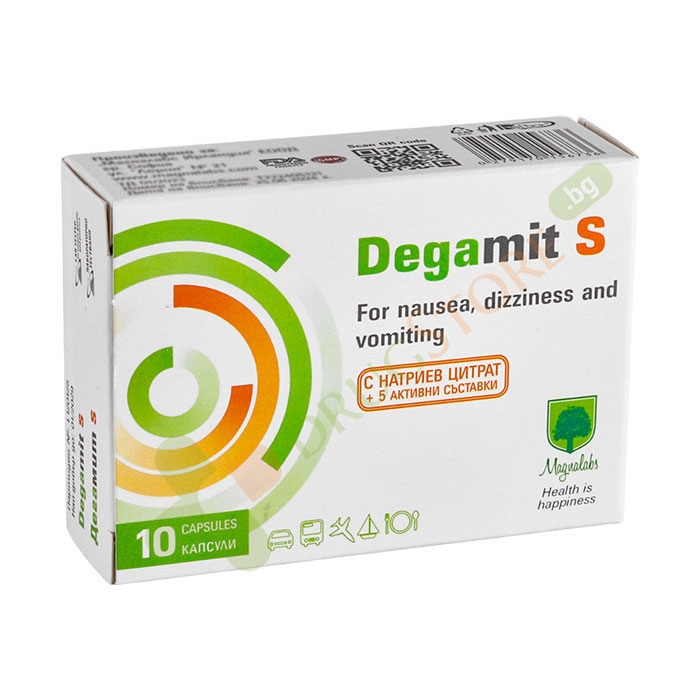 МАГНАЛАБС ДЕГАМИТ S капсули 10 броя / MAGNALABS DEGAMIT S