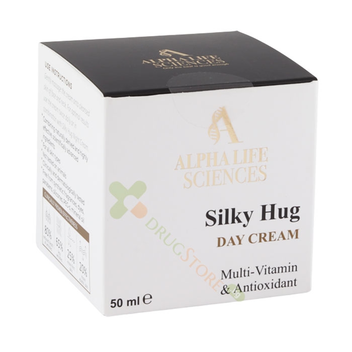 ДНЕВЕН АНТИ ЕЙДЖ КРЕМ 50 мл / ALPHA LIFE SCIENCES SILKY HUG ANTI-AGEING DAY CREAM