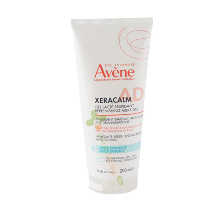 АВЕН КСЕРАКАЛМ A.D. ПОДХРАНВАЩ МЛЕЧЕН ГЕЛ ЗА МНОГО СУХА КОЖА 200 мл / AVENE XERACALM AD REPLENISHING MILKY GEL VERY DRY SKIN