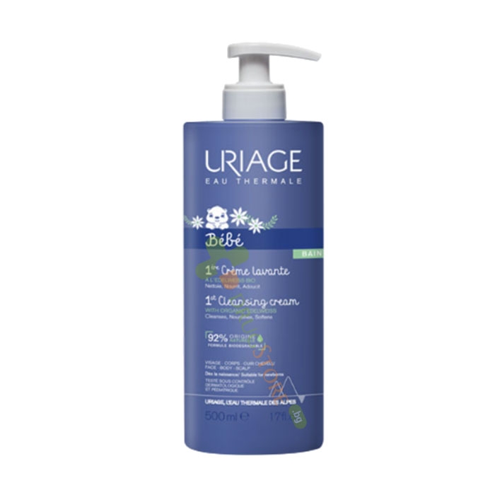 УРИАЖ LAVANTE ПОДХРАНВАЩ И ПОЧИСТВАЩ ДУШ КРЕМ ЗА БЕБЕТА 500 мл / URIAGE BABY LAVANTE 1ST CLEANSING CREAM