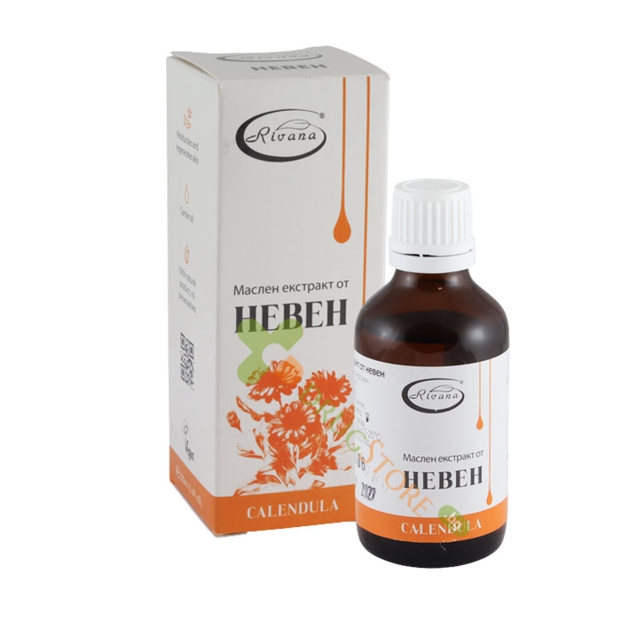 РИВАНА МАСЛЕН ЕКСТРАКТ ОТ НЕВЕН 50 мл / RIVANNA CALENDULA OIL EXTRACT