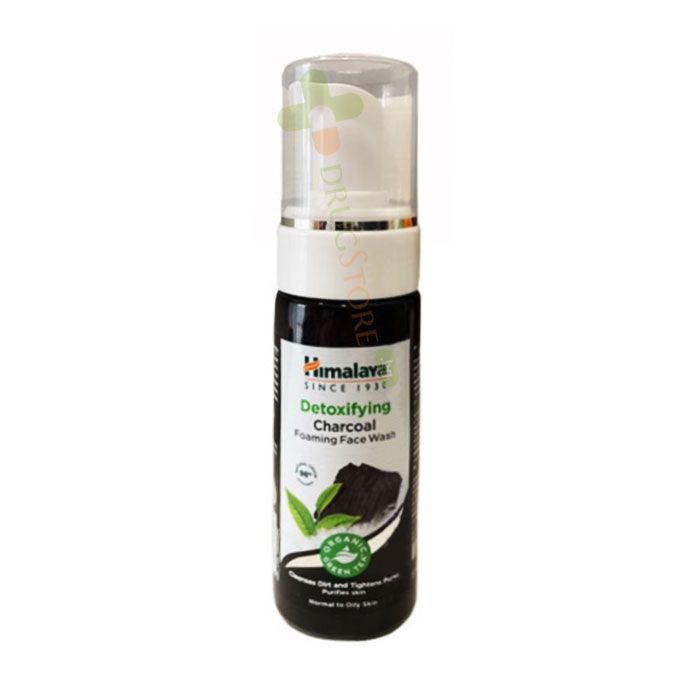 ХИМАЛАЯ ДЕТОКСИКИРАЩА ПЯНА ЗА ЛИЦЕ С АКТИВЕН ВЪГЛЕН 150 мл / HIMALAYA DETOXIFYING FOAMING FACE WASH WITH ACTIVATED CHARCOAL