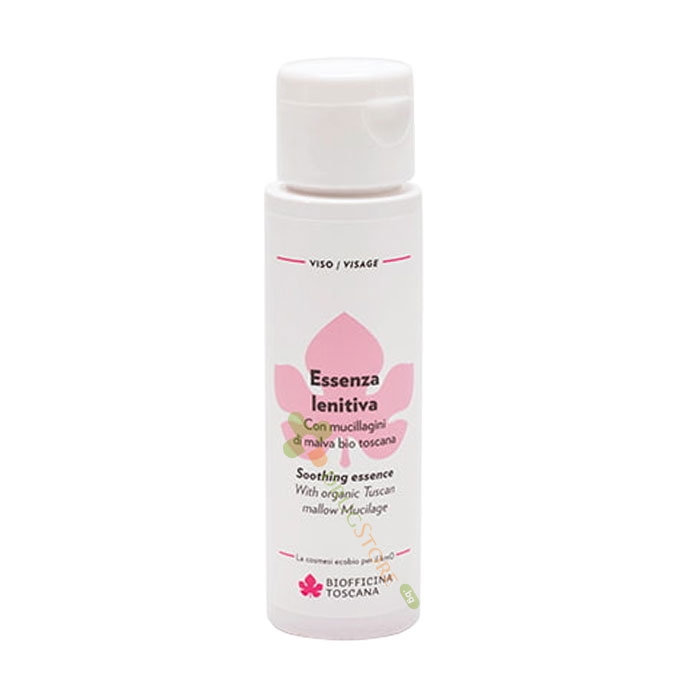 УСПОКОЯВАЩА ЕСЕНЦИЯ СЕРУМ ЗА ЛИЦЕ СЪС СЛЕЗ 60 мл / BIOFFICINA TOSCANA SOOTHING ESSENCE WITH ORGANIC TUSCAN MALLOW MUCILAGE
