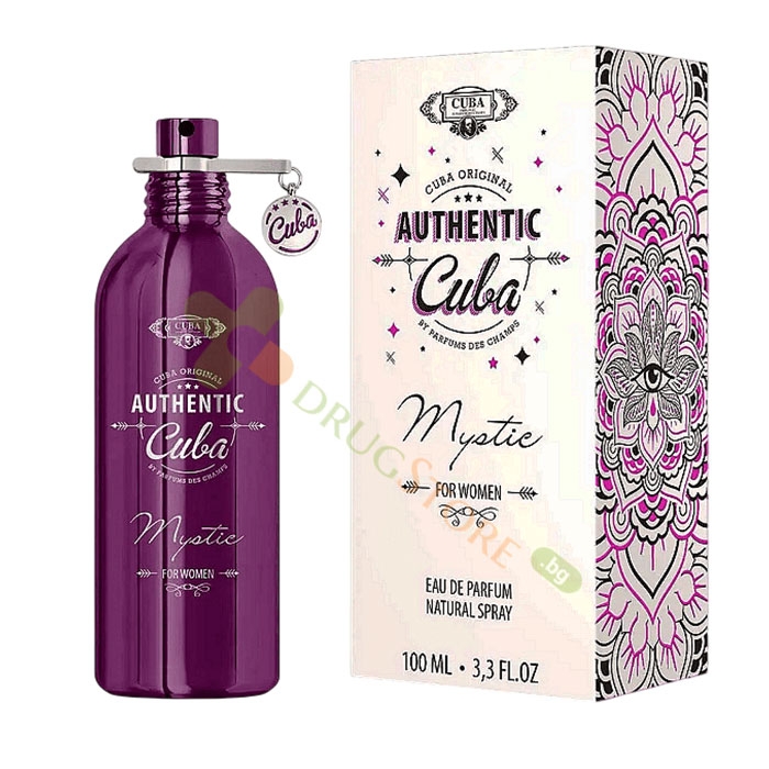 КУБА AUTHENTIC MYSTIC ТОАЛЕТНА ВОДА ЗА ЖЕНИ 100 мл / CUBA AUTHENTIC MYSTIC FOR WOMEN EAU DE PARFUM NATURAL SPRAY