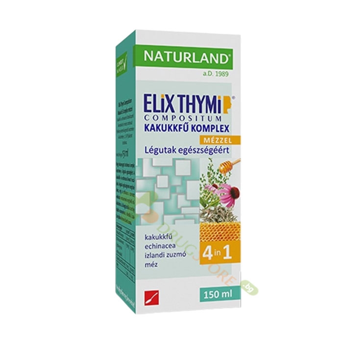 БИЛКОВ ЕЛИКСИР 4 в 1 сироп 150 мл / NATURLAND MAGYARORSZAG KFT HERBS ELIXIR 4 in 1