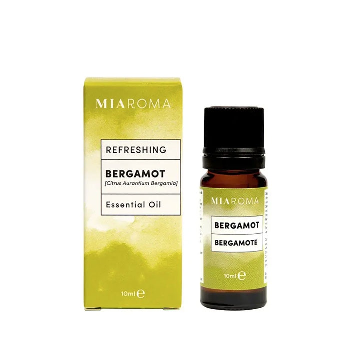 МИАРОМА ЕТЕРИЧНО МАСЛО ОТ БЕРГАМОТ 10 мл. / HOLLAND BARRETT MIAROMA BERGAMOT UPLIFTING PURE ESSENTIAL OIL