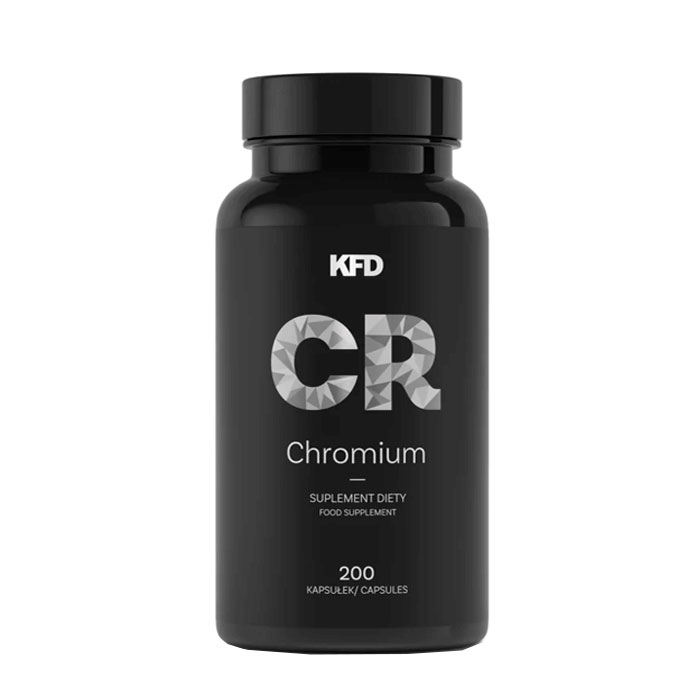 ХРОМ КФД НУТРИШЪН капсули 200 мкг. 200 броя / KFD NUTRITION CHROMIUM