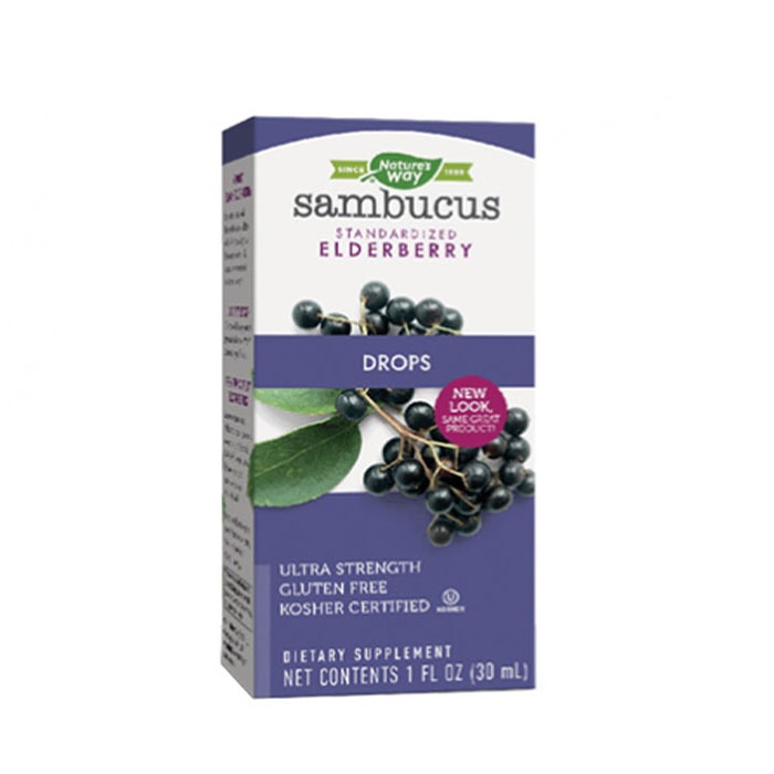 САМБУКУС КОНЦЕНТРАТ капки 30 мл / NATURES WAY SAMBUCUS drops 30 ml.