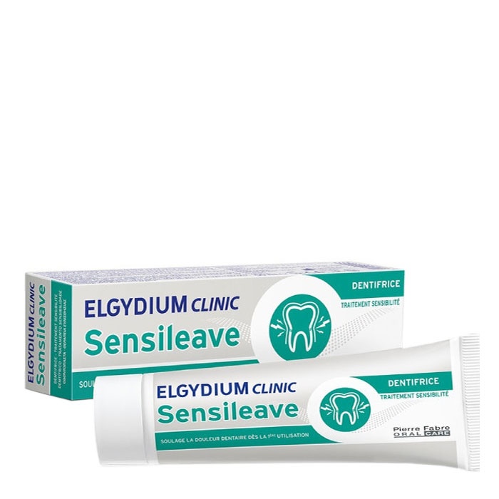 ПАСТА ЗА ЗЪБИ ЕЛГИДИУМ ЗА ЧУВСТВИТЕЛНИ ЗЪБИ СЕНСИЛИЙВ 50 мл. / ELGYDIUM CLINIC SENSILEAVE TOOTHPASTE
