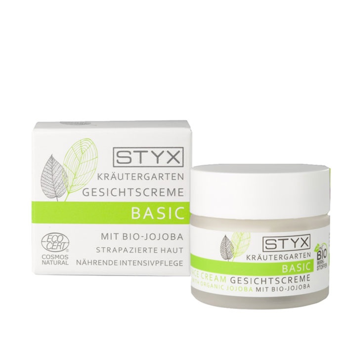 ПОДМЛАДЯВАЩ КРЕМ ЗА ЛИЦЕ С ЖОЖОБА 50 мл. / STYX BASIC NOURISHING FACE CREAM WITH ORGANIC JOJOBA