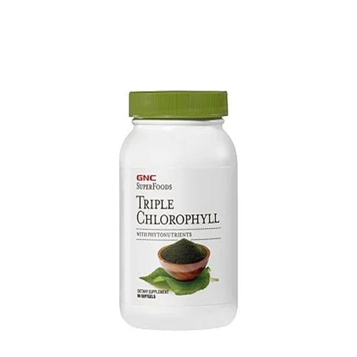 ТРОЕН ХЛОРОФИЛ капсули 90 броя / GNC TRIPLE CHLOROPHYLL