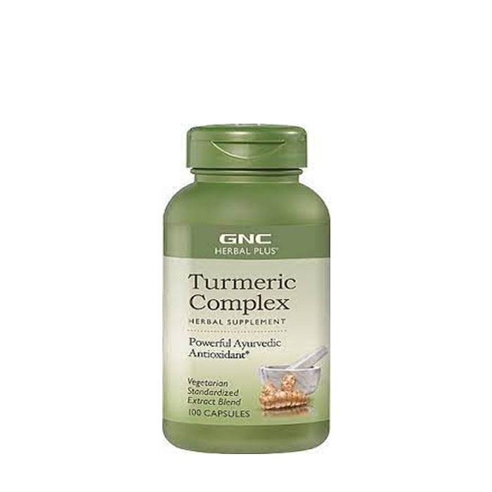 КУРКУМА КОМПЛЕКС капсули 100 броя / GNC TURMERIC COMPLEX