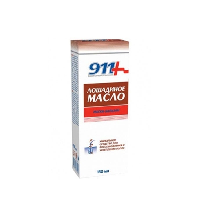 МАСКА-БАЛСАМ С КОНСКО МАСЛО 150 мл. / 911 MASK - BALM WITH HORSE OIL