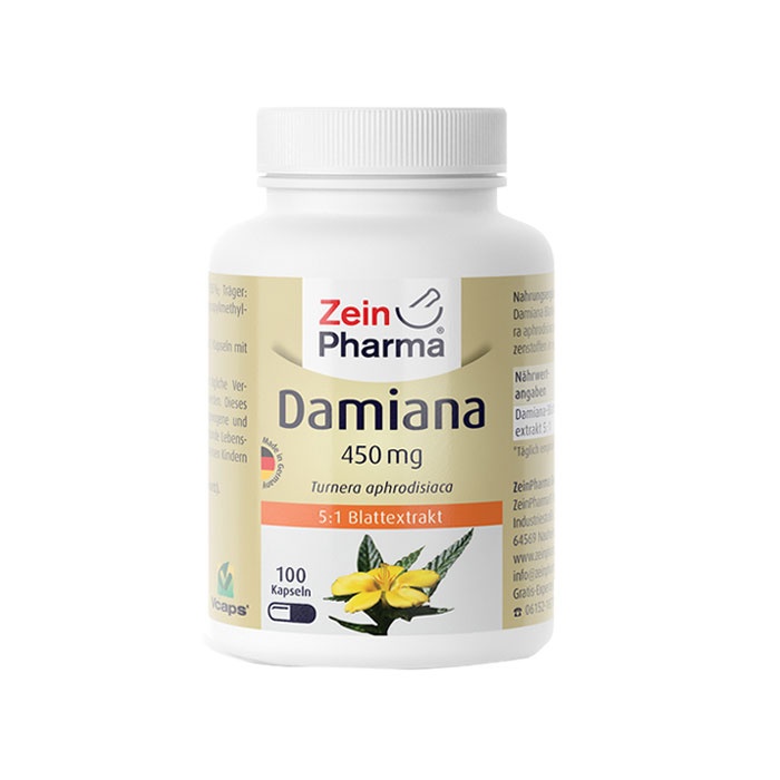 ДАМИАНА капсули 100 броя / ZEIN PHARMA DAMIANA