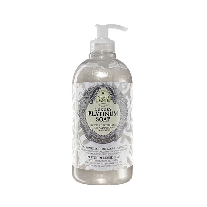 ТЕЧЕН САПУН ЗА ЛИЦЕ И ТЯЛО С ПЛАТИНА 500 мл. / NESTI DANTE LIQUID SOAP WITH PLATINUM