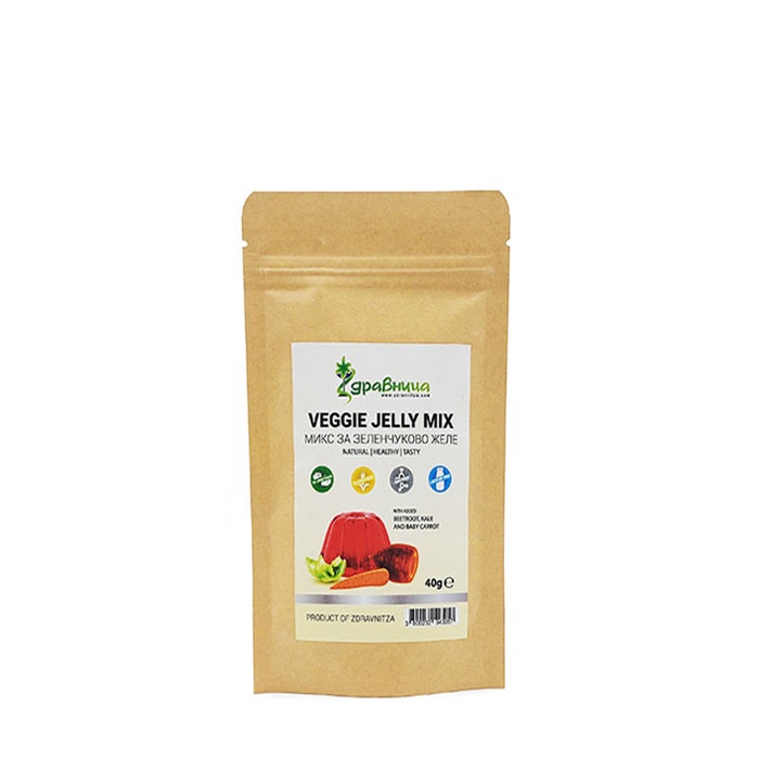 ЗДРАВНИЦА МИКС ЗА ЗЕЛЕНЧУКОВО ЖЕЛЕ 40 гр. / ZDRAVNITZA VEGGIE JELLY MIX