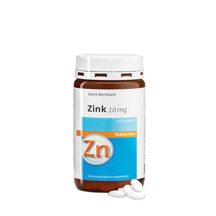 ЦИНК таблетки 10 мг. 210 броя / SANCT BERNHARD ZINC | Drugstore BG