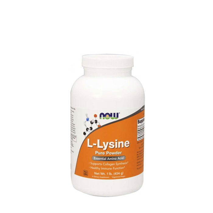 НАУ ФУДС L-ЛИЗИН 454 гр. / NOW FOODS L-LYSINE POWDER