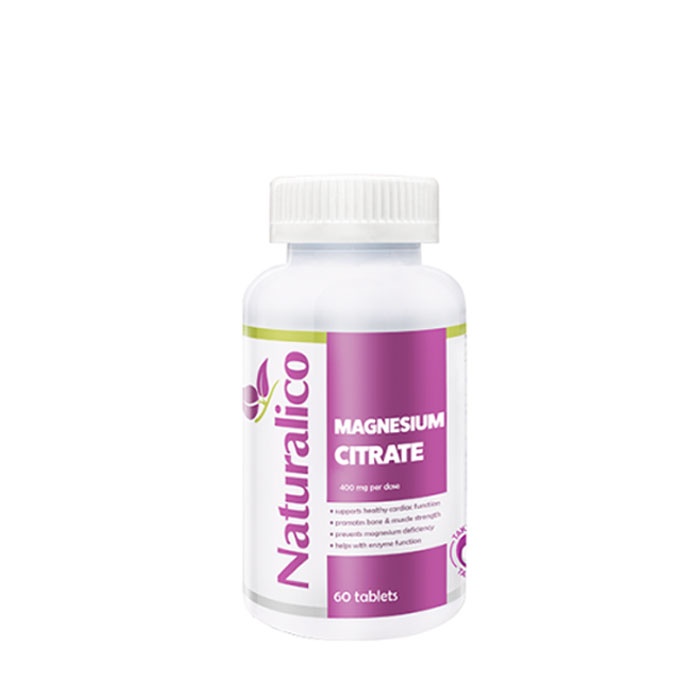 НАТУРАЛИКО МАГНЕЗИЕВ ЦИТРАТ таблeтки 60 броя / NATURALICO MAGNESIUM CITRATE