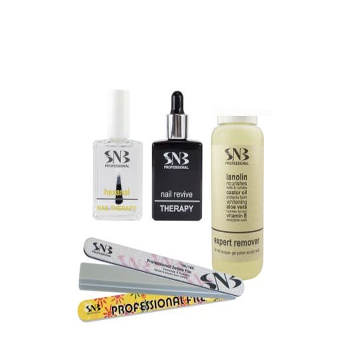 КОМПЛЕКТ ЗА СВАЛЯНЕ НА ГЕЛ ЛАК У ДОМА / SNB SET GEL LACQUER REMOVAL AT HOME